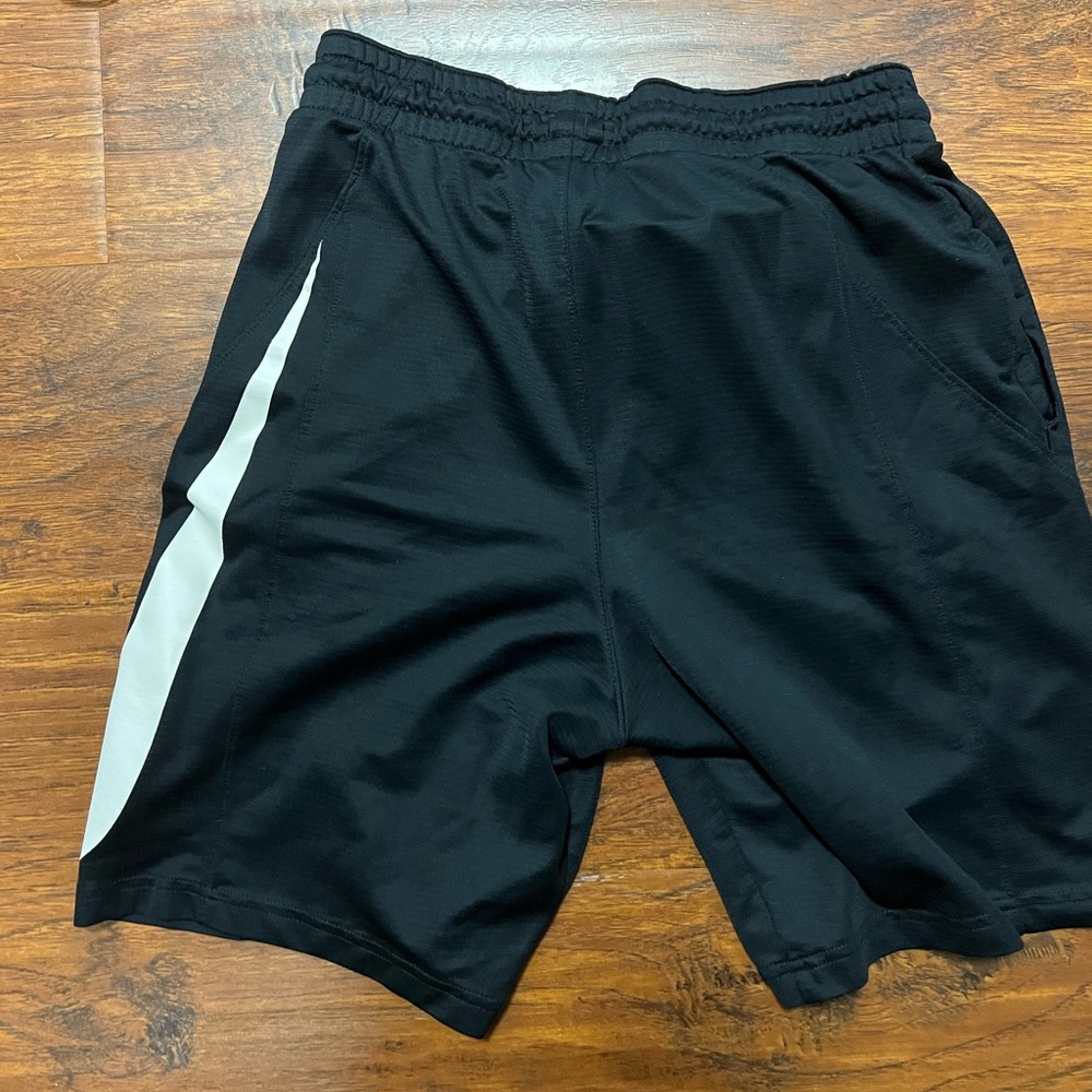 Nike standard black shorts sz M